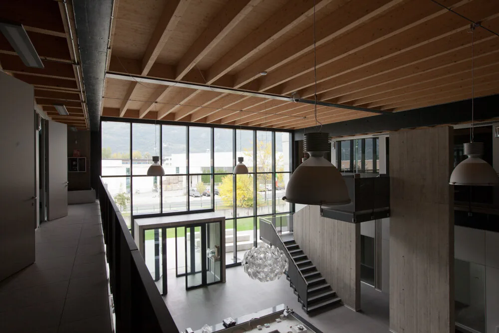 Spazio interno dall’archivio Mazzoni Costruzioni